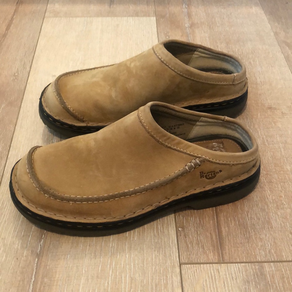 Unisex Dr. Martens Suede Slip On Loafers